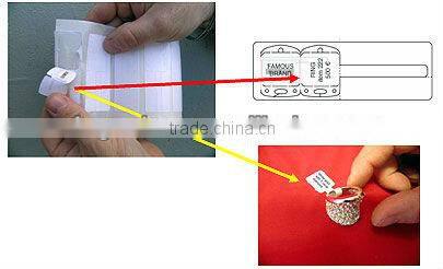 UHF RFID Passive Custom printed jewelry hang tags