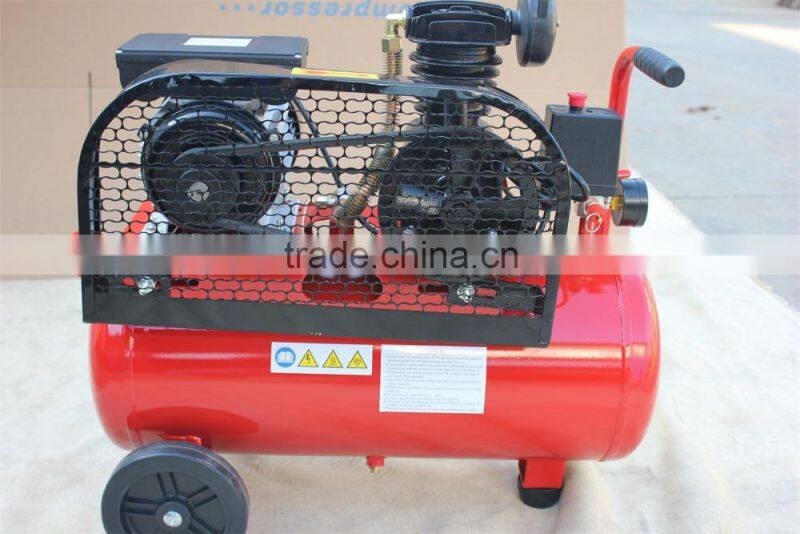 1hp 0.75kw 1400RPM 8bar 30L air compressor