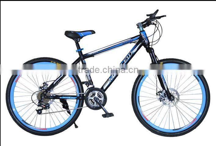 26 inches gear road bike cross-country road vehicle carbon steel double disc brake