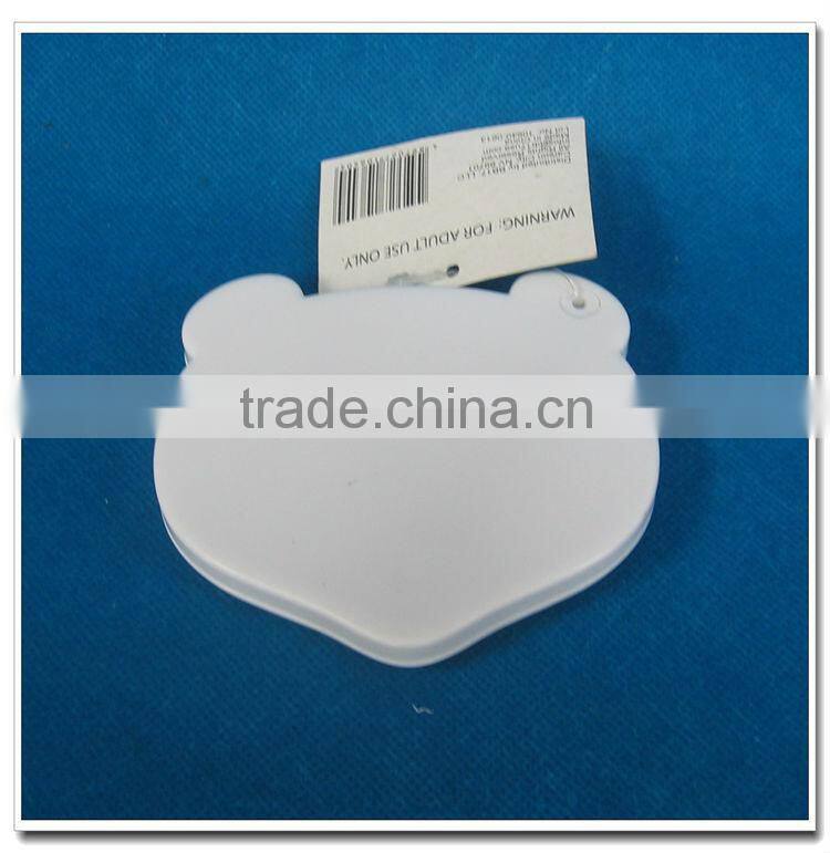 Animal shaped folding plastic funny mirror