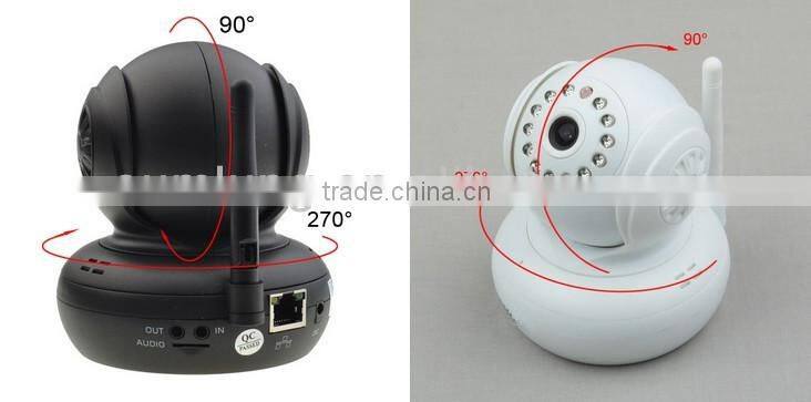 IR Small Night Vision Wifi Wireless IP PTZ Camera with Speaker Support TF Card P2P Plug and Play Two Way Audio 11