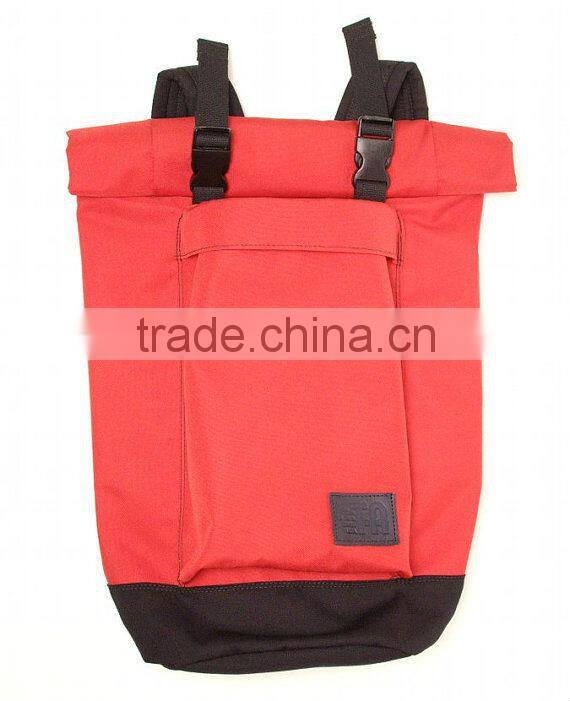 Fashion Canvas Sports Rolltop Backpack