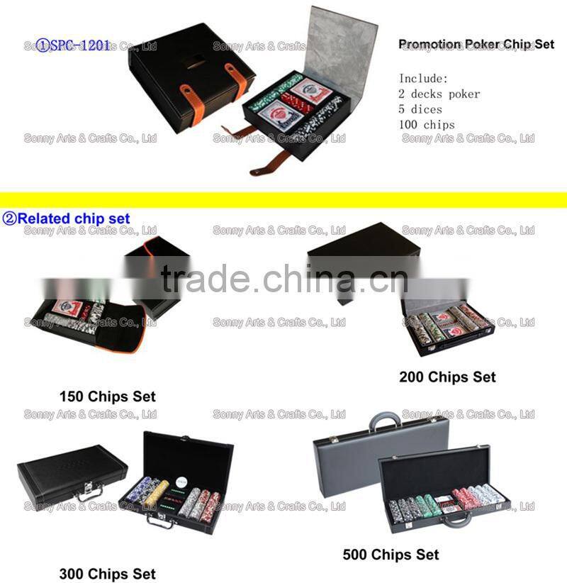 Promotion Poker Chip Set Poker Set