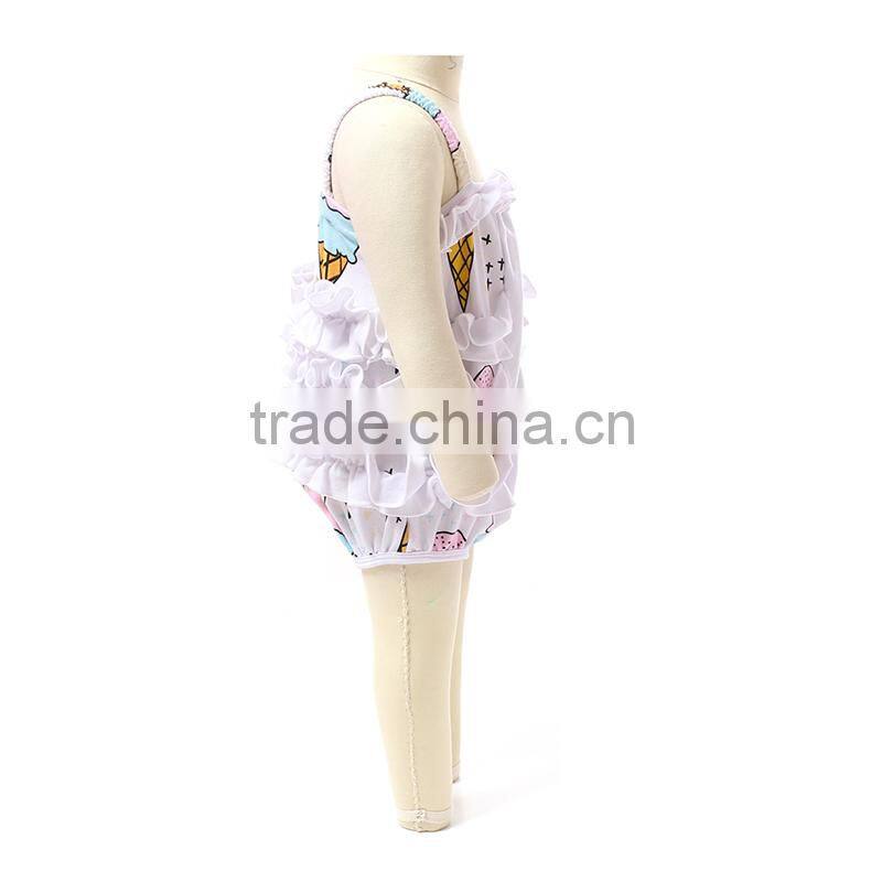 High Quality Wholesale Infant Sleeveless Cotton Cute Ruffle Dressy Baby Rompers