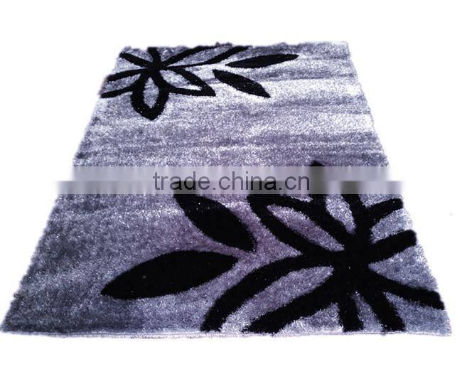 South Korea Shaggy Polyester Silk Rug Bath Mat
