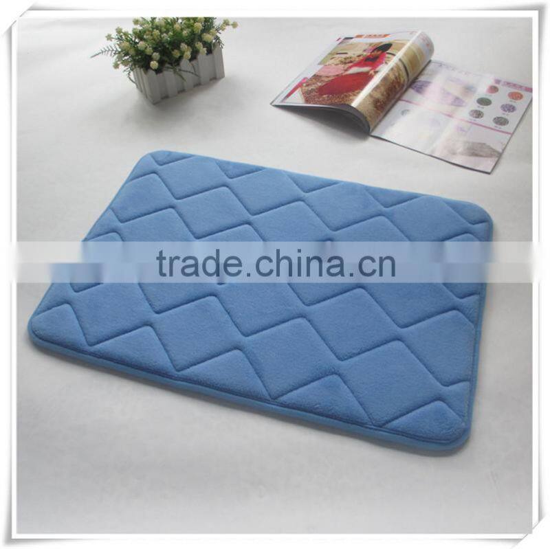 2014 hot sell with high quality color changing bath mat,anti-slip PVC bath mat/Memory foam bath mat_ Qinyi