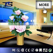 Indoor decoration wedding supplies illuminated fiber optic sunflower