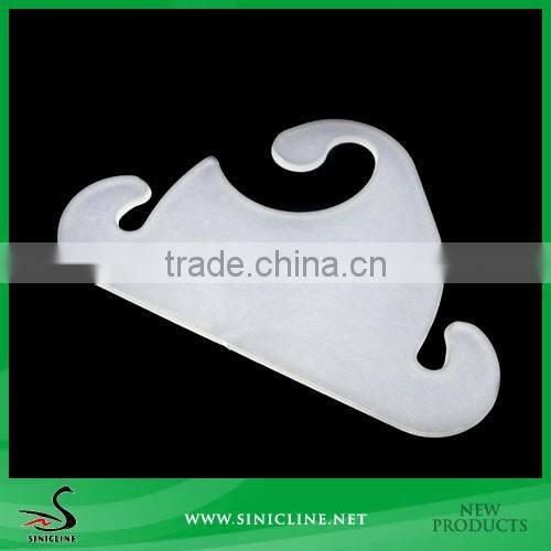 Sinicline Best Selling White Plastic Shoes hanger/Slipper Hanger