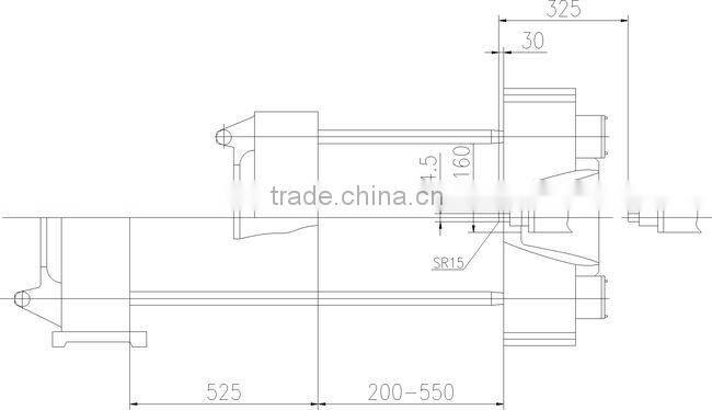 HTW250PET hot new products for 2015 pet preform injection mold machine for 5 gallon bottle