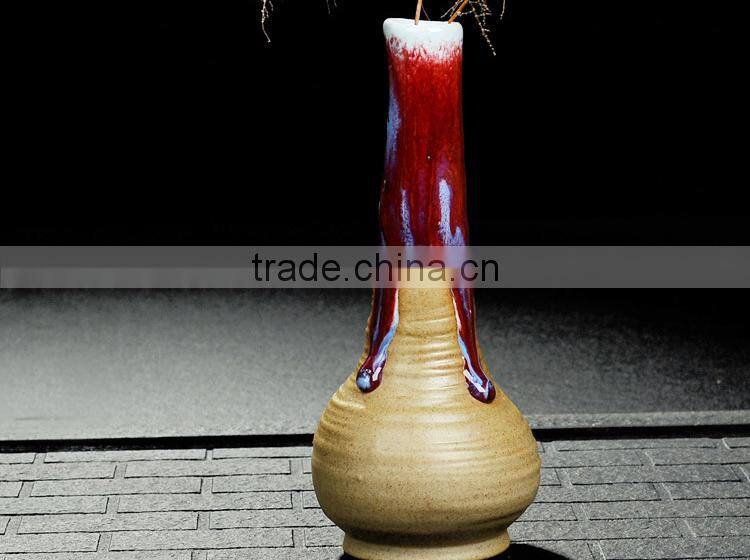 Variable Glaze Antique Coarse Pottery Furnishing Articles HY167602