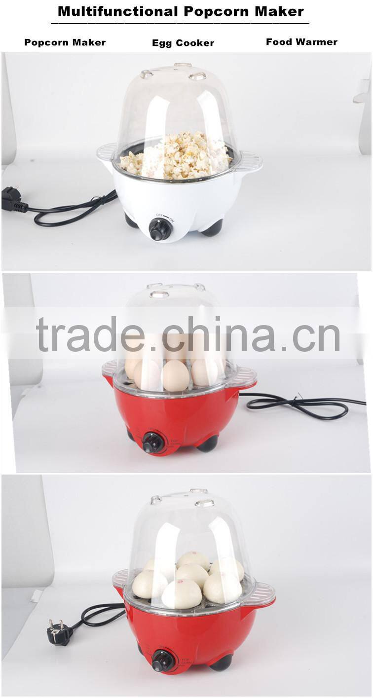 Big party oil-popped tenperature control popcorn machine