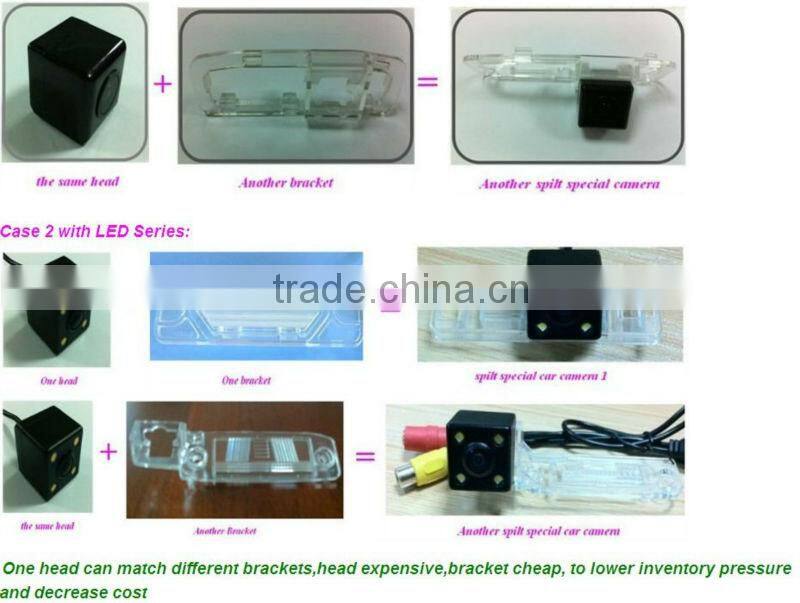 car mini sony ccd parking assistant system hidden cameras for HYUNDAI SANTA FE/AZERA