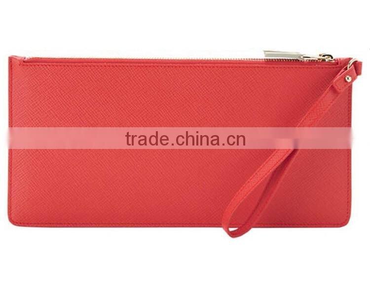 High quality wallet box leather wallet for women
