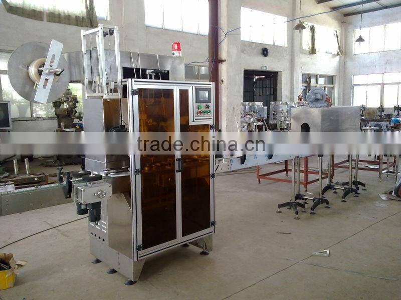 Full automatic label machine for glass bottle