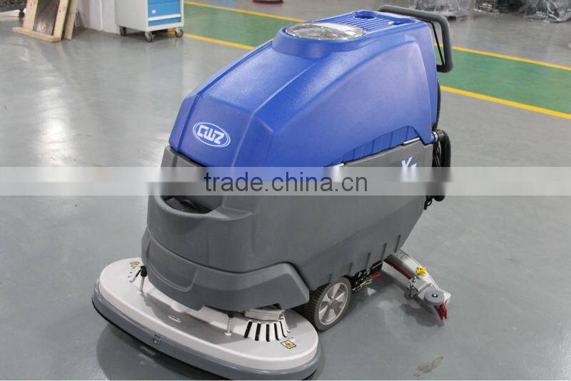 China top brand manual floor washing machine, warehouse, school, hospital used