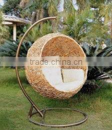 cheap wicker swing egg-shaped chair