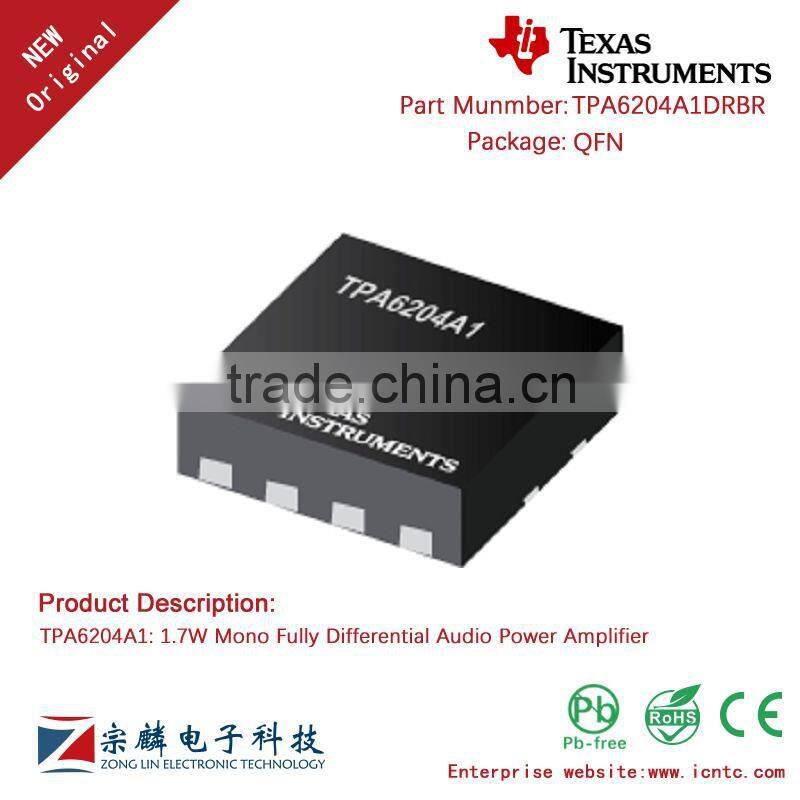 Genuine Original TPA6204A1DRBR QFN TPA6204A1 Audio Amplifier