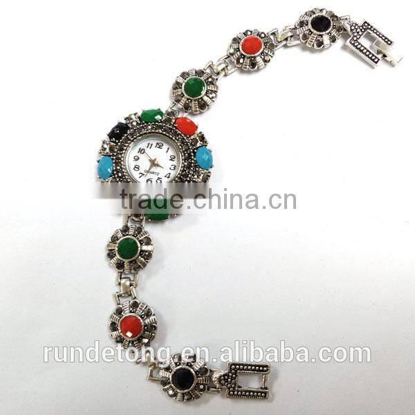 2015 girl latest hand watch quartz movement