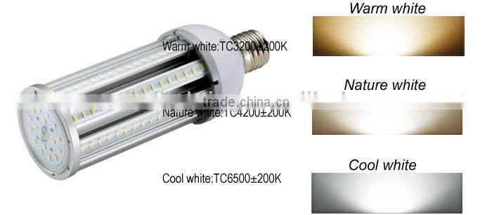 2014 new design led corn light bulb 27w led bulb E27 warm white AC100-240V