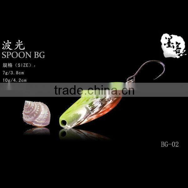 Blue with red New Style Zinc Spoon&Spinner