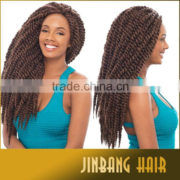 2016 Hot Selling Products 2X Havana Mambo Twist Crochet Braids With Synthetic Hair