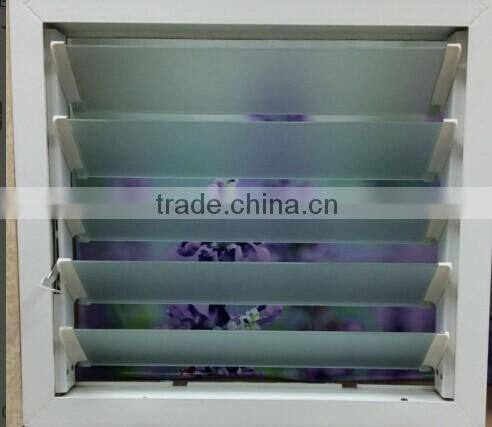 Good quality good reputation factory price louver frame window