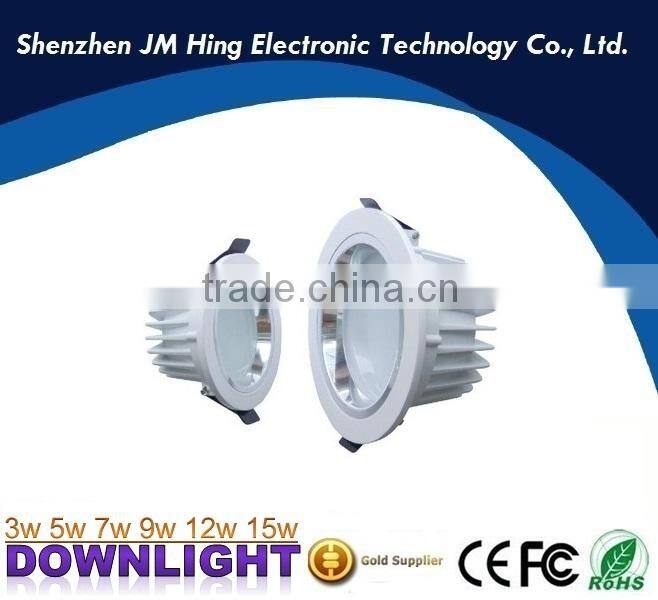 Dimmable.non-dimmable 9w 4inch led recessed downlight