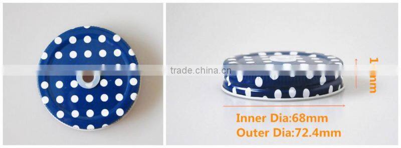 Hot sale eco-friendly airtight tinplate screw lids wholesale