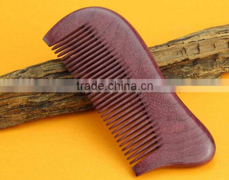 Travel Violet Sandal Wood Comb