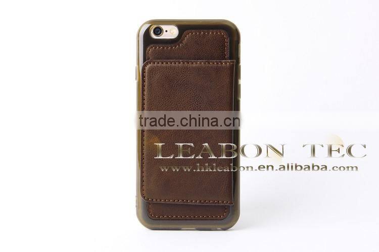 manufacturing high quality leather cell phone case for iphone 6s