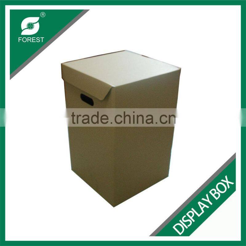 CUSTOM PRINTED APPAREL BOX FLAT PACK DISPLAY PACKING BOX FOR STORAGE