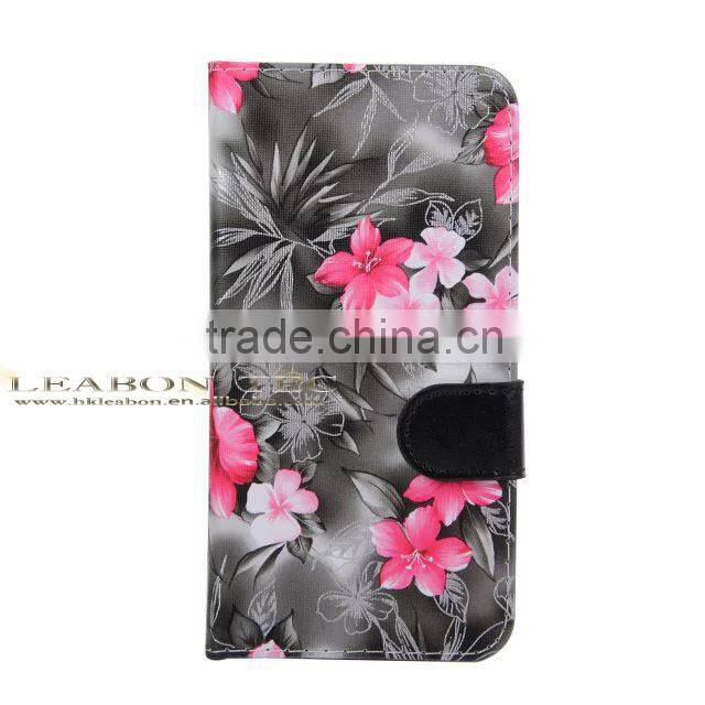 China wholesale supplier phone case leather flip case for samsung galaxy note 5 with holder