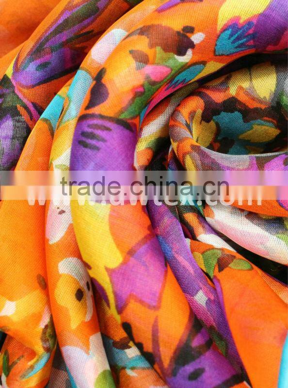 Silk scarf / Fashion scarf / Silk shawl