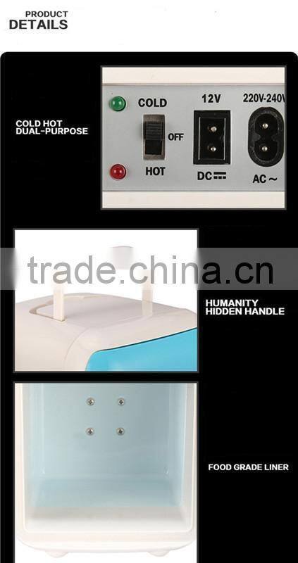 Electric 4L Mini Fridge Heater & Cooler For Car, Home and Hotel