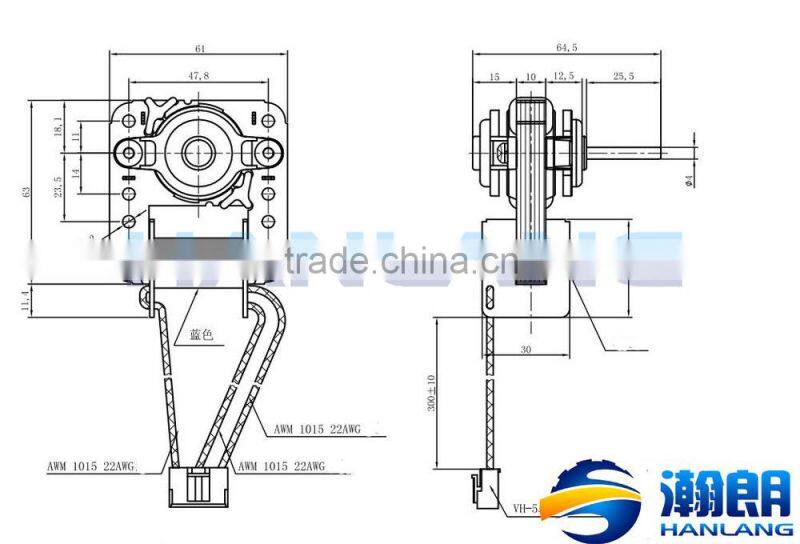 Customized best selling stand electric grill rotisserie motor