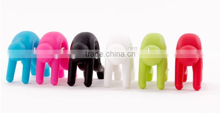 Hot Sale Man Shape Silicone Pot Spill-Proof, Kitchen Gadget, Phone Holder