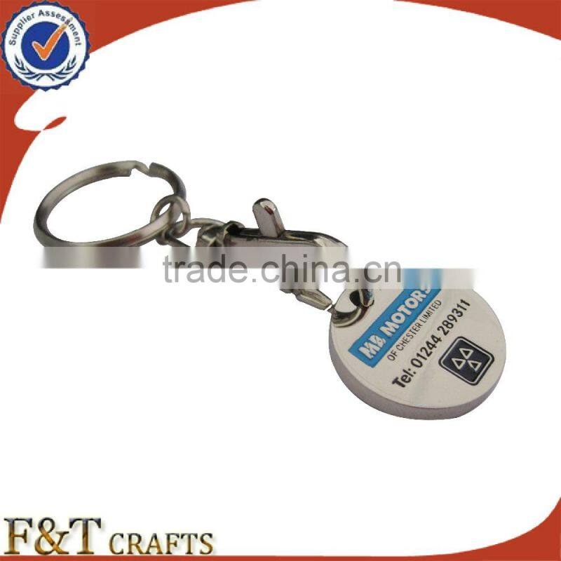 Fashion good quality differente shape coin for supermarket trolley to hot sales