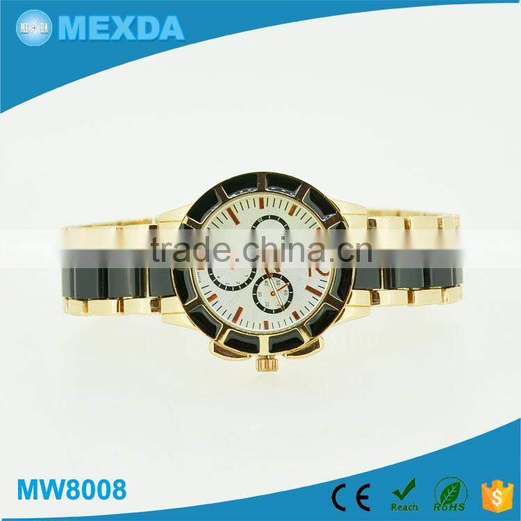 2016 hot sell japan movt stainless steel backcase wholesale luxury fashion quality brand watch