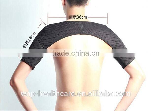 Adjustable Stretch Shoulder Support Brace For Sports Shoulder Brace Protecter With Hook and Loop