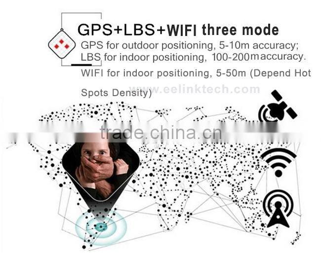 Smart Mini K30 GPS WIFI LBS Tracker for the older, kids, pets, chirdren