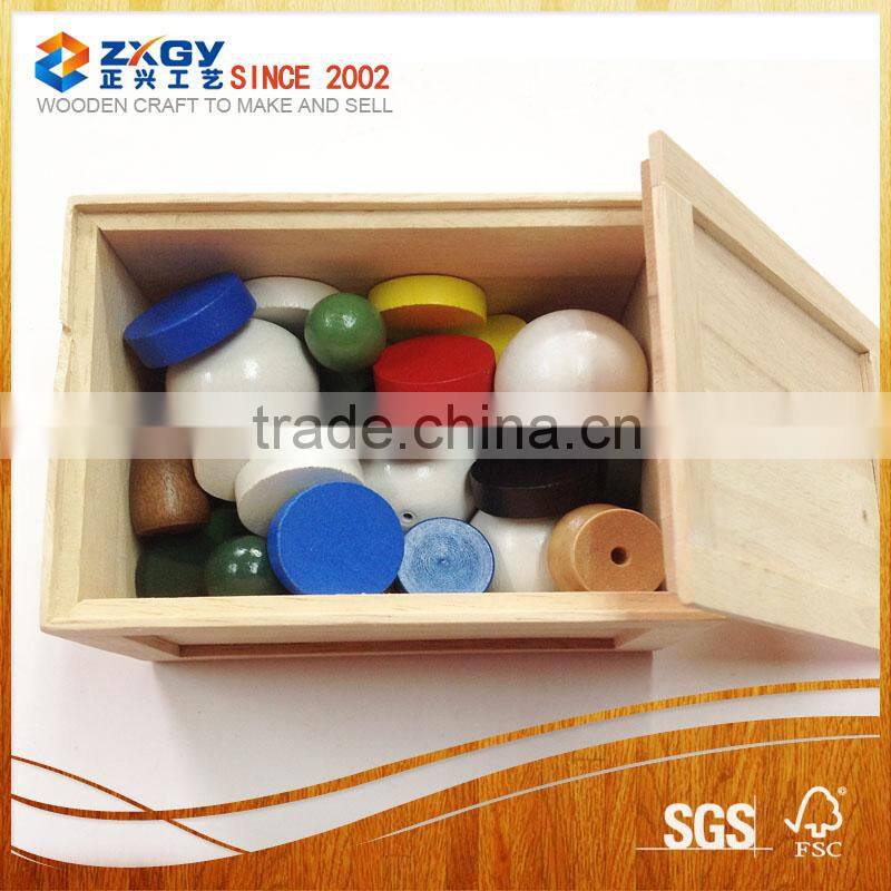 Wooden Storage Box Natural Unfinished Wooden Storage Box