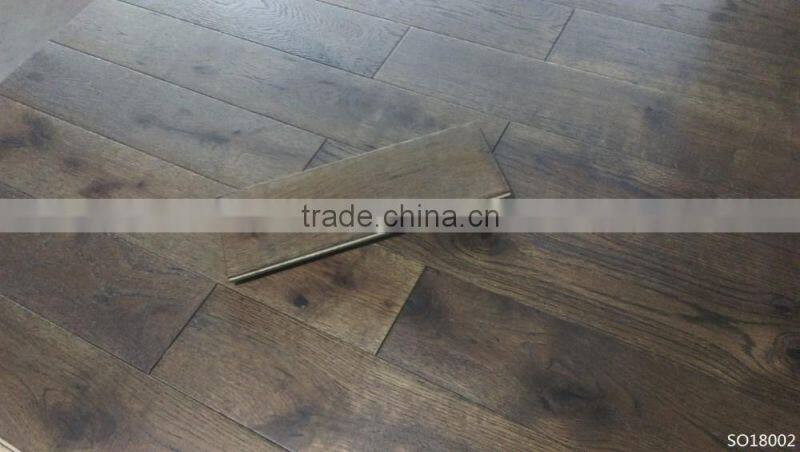 New Design Click Oak Solid wood Flooring