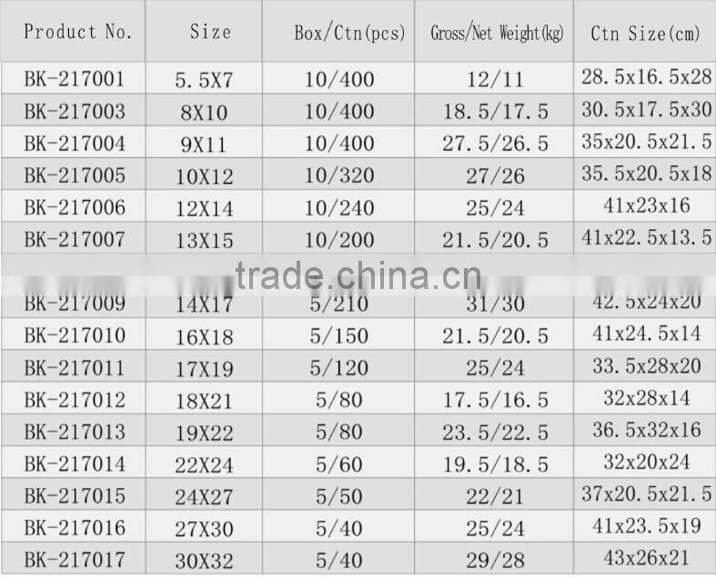 double open end spanner with pearl nickel