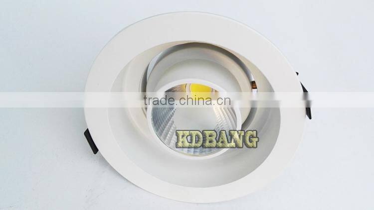COB 10w 12w 15w led downlight case
