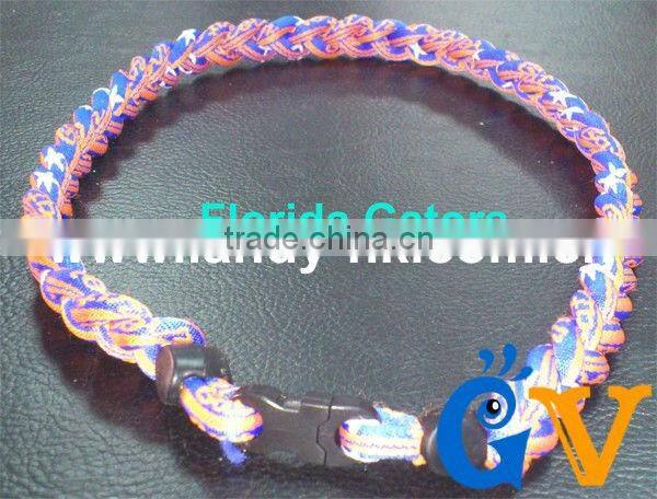 Fashion Customized USA Team Titanium Sports Necklace Falcons