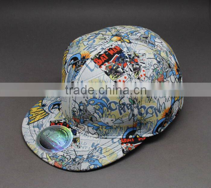 CUSTOM SNAPBACK CAP WITH SUBLIMATION