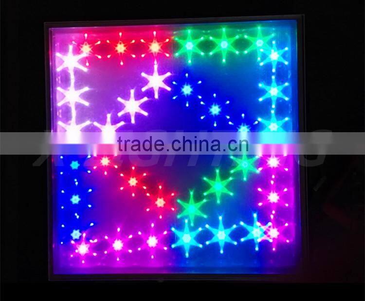 portable Magic glass led starlit dance floor