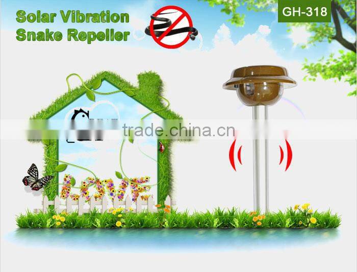 GH-318 hot selling products outdoor solar snake repeller