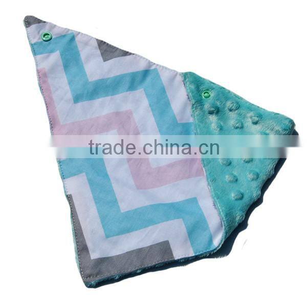 27 Colors Outdoor Used Chevron Pattern Warm Minky Cotton Car Seat Canopy