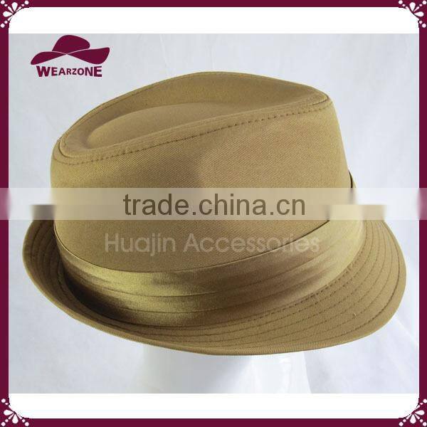 Gentleman's Fedora Hat with Feather